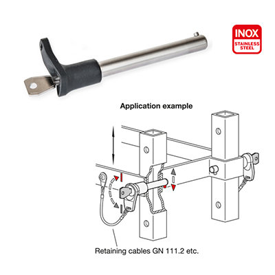 Security Locking Pin LOCKING PINS SECURED WITH A KEY | Industry EMEA