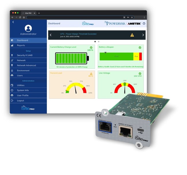 AMETEK Powervar Announces Enhanced Network Management Card for Secure ...