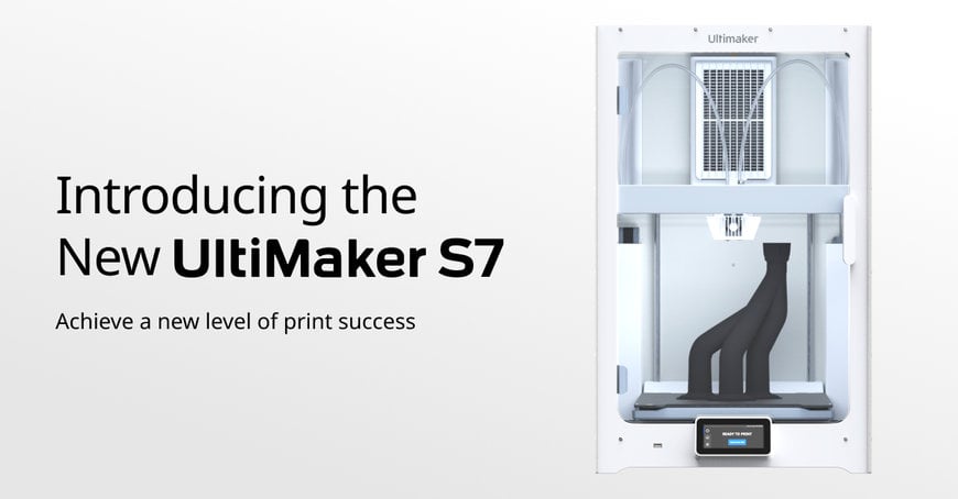 UltiMaker lanza la S7, la nueva impresora 3D de la emblemática serie S ...