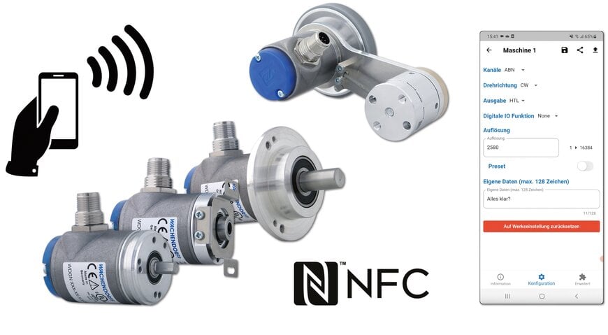 NFC : une interface sans fil pour la configuration des machines 