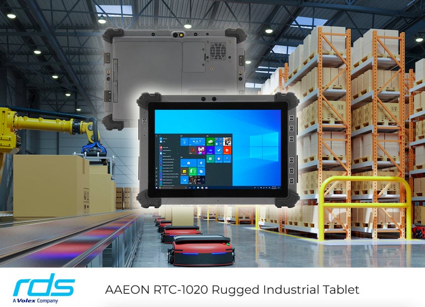10.1-inch industrial tablet designed for continuous use in any ...