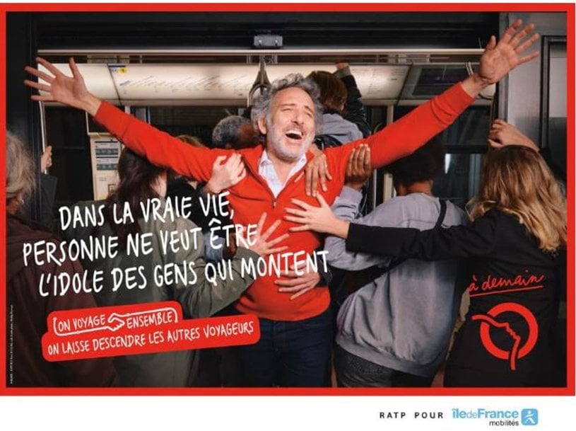 La RATP lance une campagne de sensibilisation pour lutter contre les ...