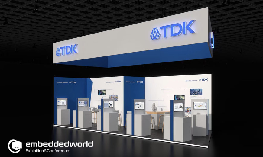 TDK TO SHOWCASE LATEST ELECTRONIC SOLUTIONS AT EMBEDDED WORLD 2024 ...