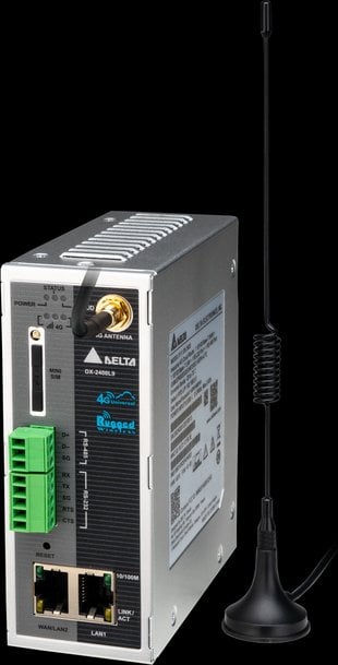 Delta Introduces DX-2400L9 Series Industrial 4G/WAN Routers | Industry EMEA