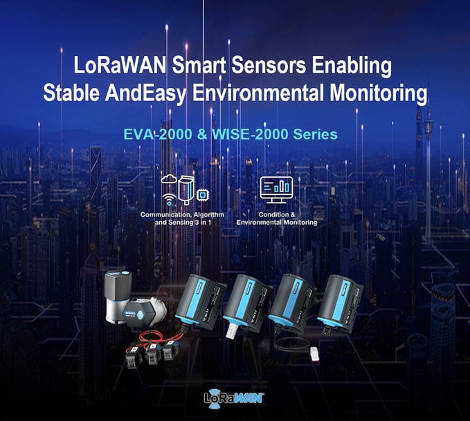 Advantech Launches EVA-2000 Series Wireless LoRaWAN Technology Sensors ...