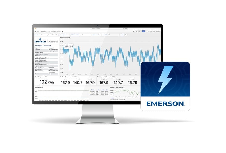 Yeni Emerson Çözümü Üreticiler İçin Enerji Maliyetlerini ve Karbon Emisyonlarını Azaltıyor