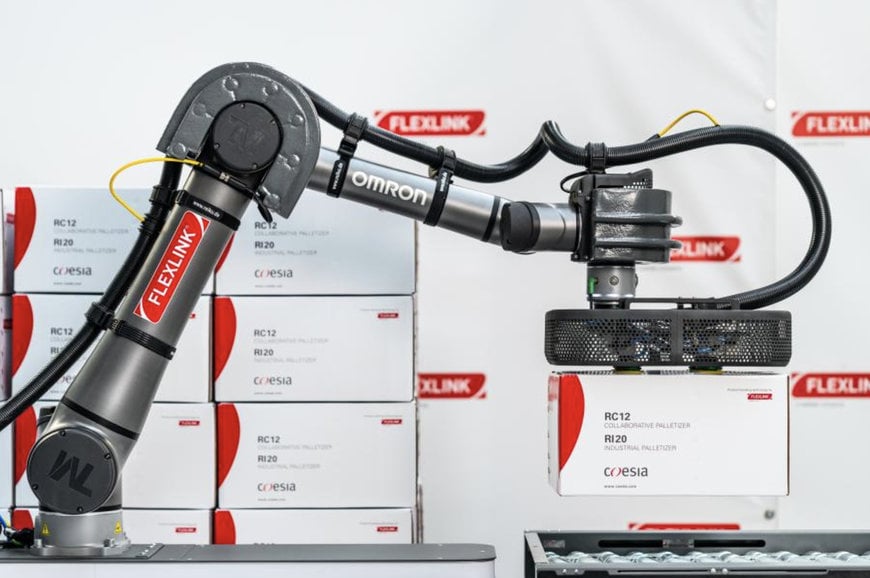 Flexlink Introduces the RC12 standardized collaborative palletizer ...