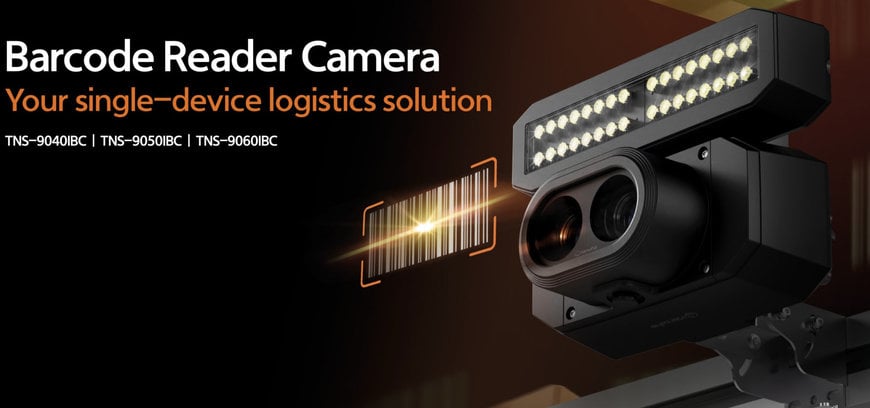 Hanwha Vision launches Dual-Lens Barcode Reader Camera for logistics