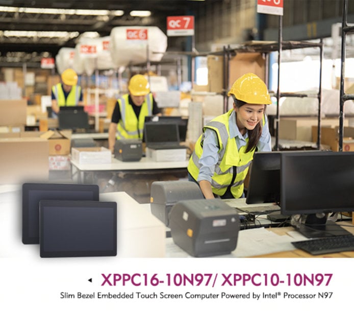 Nexcom's new XPPC xx-10N97 balances power & performance for logistics & self-service applications