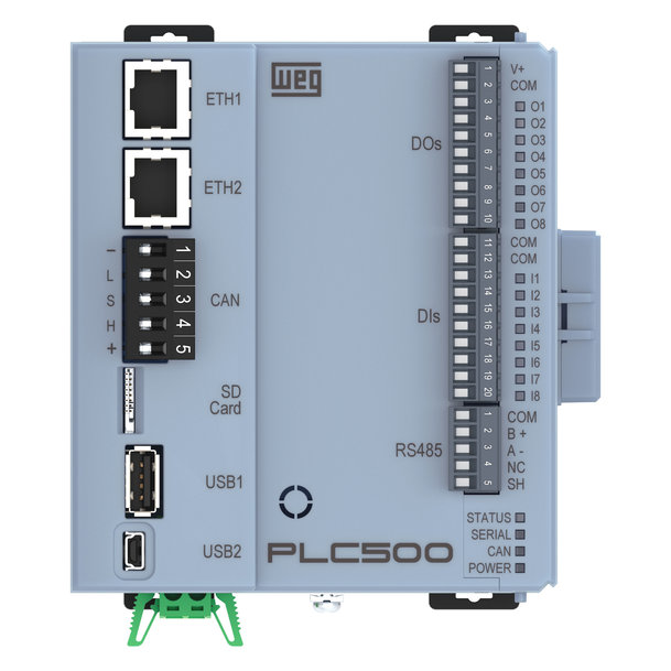 WEG présente son nouveau PLC500 haute performance pour Industrie 4.0