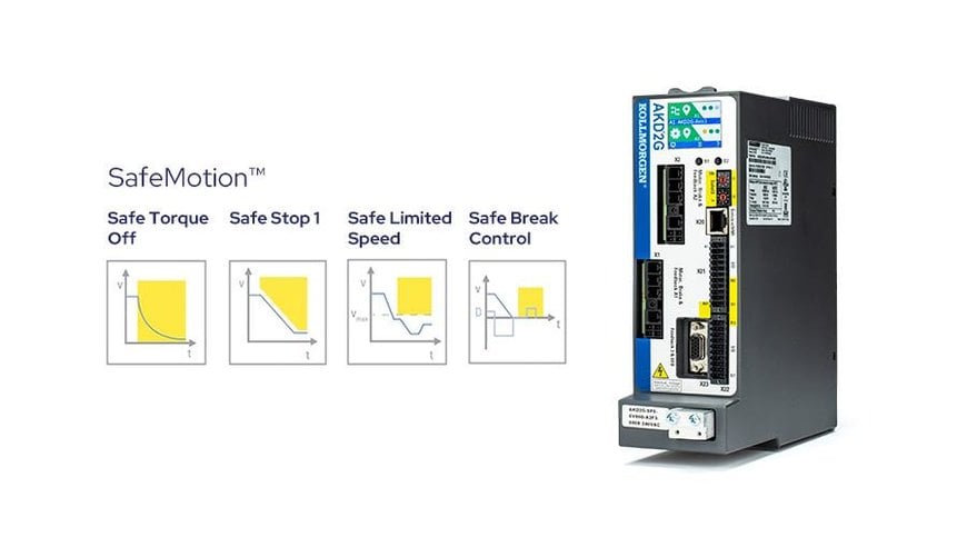 Kollmorgen expands functional safety support with SafeMotion™ Monitor upgrade