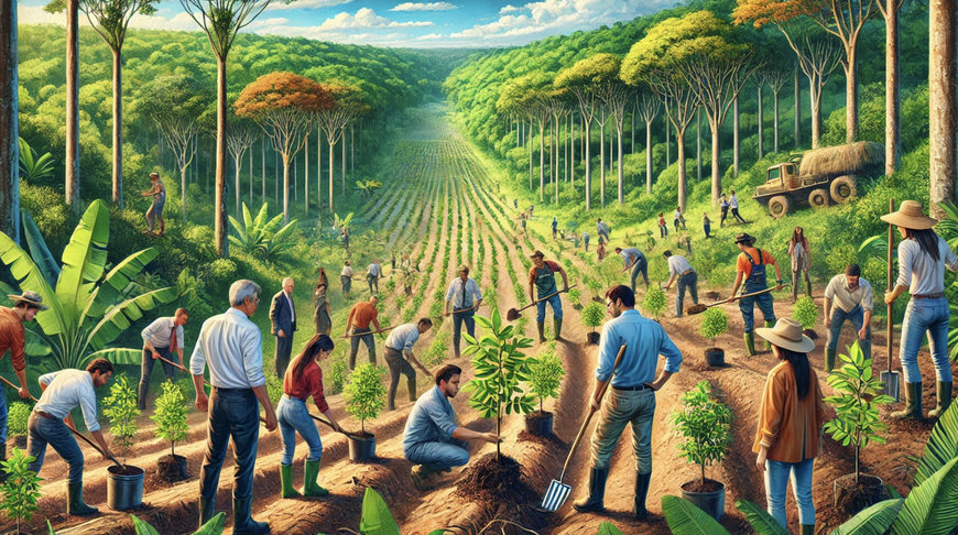 Farmlandgrab reports that Brazil startup partners with agro firm to reforest degraded Amazon land
