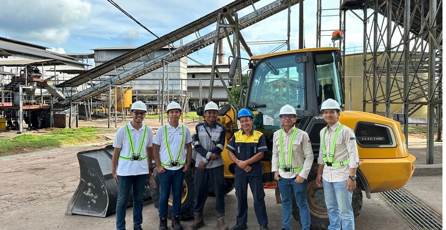 Volvo CE and PT Indotruck Utama collaborate on Indonesia’s first L25 Electric Wheel Loader trial