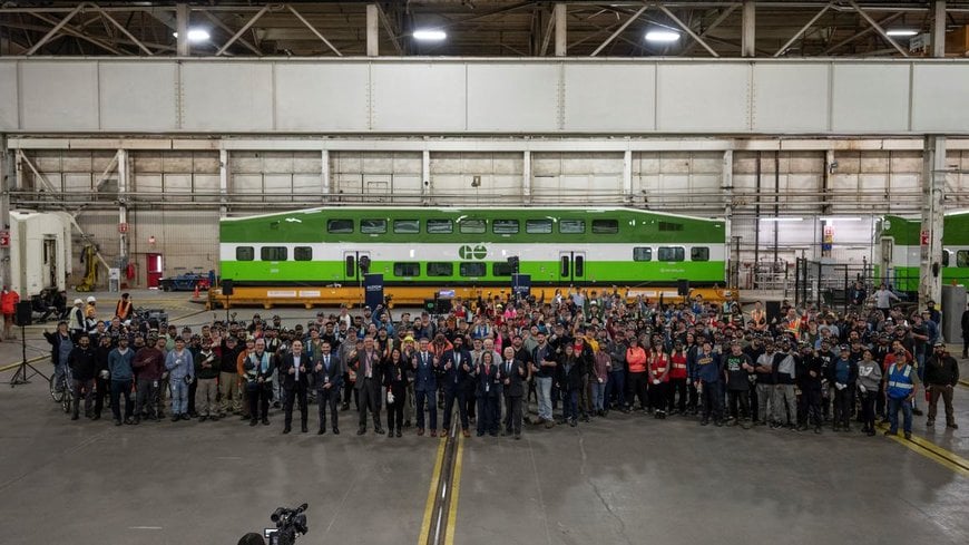 Alstom to overhaul and modernize 181 Bi-Level commuter rail cars for Metrolinx in Ontario, Canada