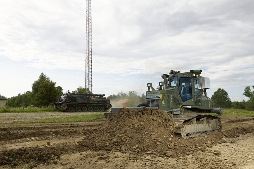 Liebherr Crawler Dozers deliver increased safety for Austrian Armed Forces