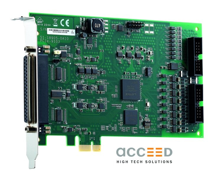 Acceed: Präzise Datenerfassung mit neuen Multiplexer-PCIe-DAQ-Karten