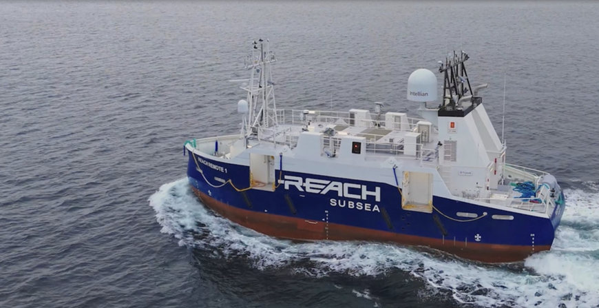 Kongsberg Maritime delivers first REACH REMOTE USV