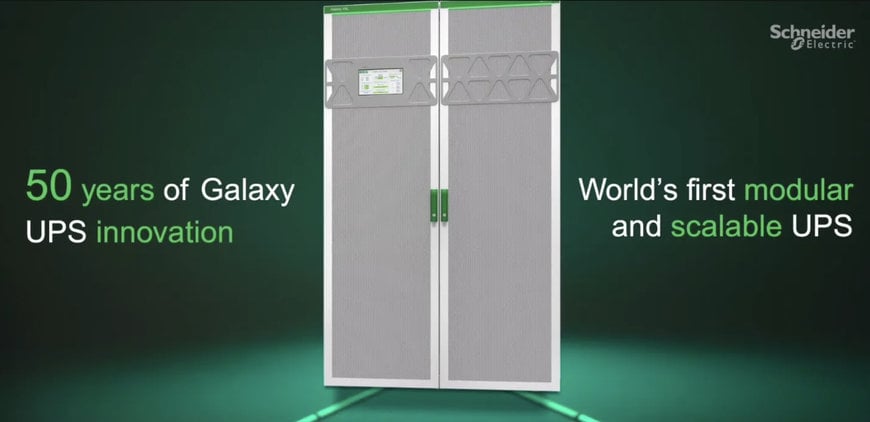 Schneider Electric presenta l'UPS Galaxy VXL