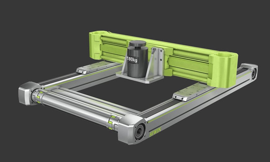 hiwin presents Closed aluminum profile for high torsional stiffness