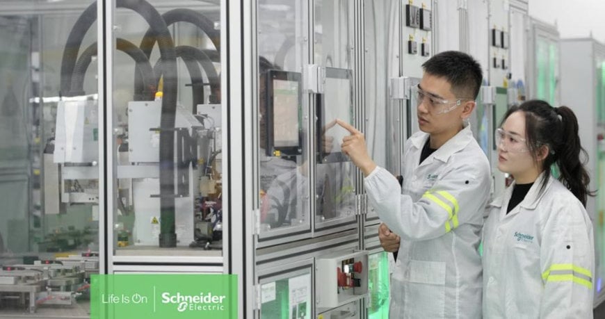 El Foro Económico Mundial reconoce la fábrica de Schneider Electric en Wuxi (China) como Sustainability Lighthouse