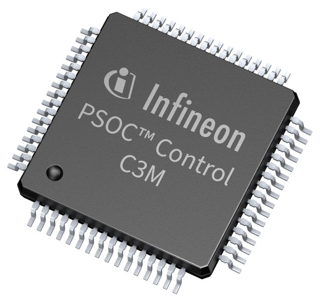 PSOC Control MCU increases performance and efficiency of motor control and power conversion systems