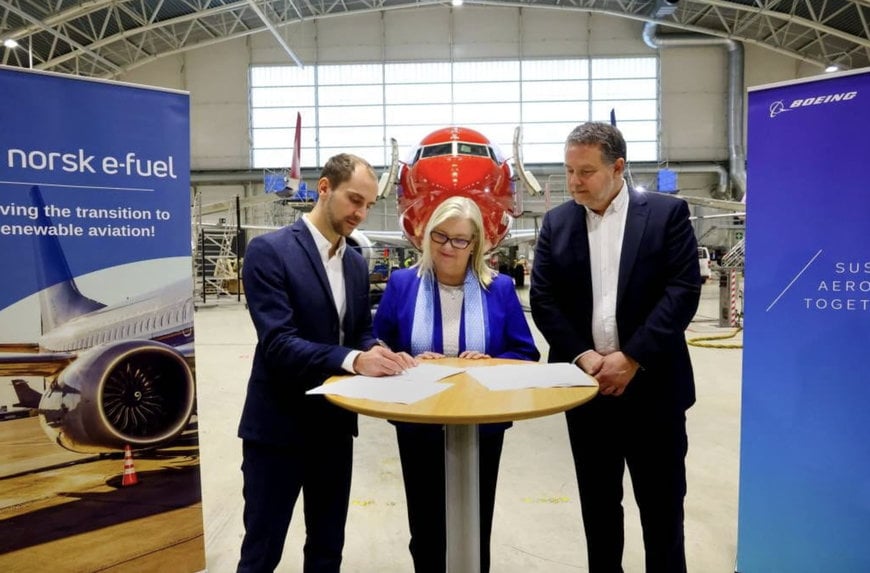 Boeing Partners with Norsk e-Fuel to Advance SAF Production and Reduce Aviation Emissions