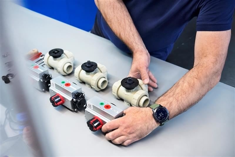 GF Piping Systems’ new valve automation centers strengthen global offerings