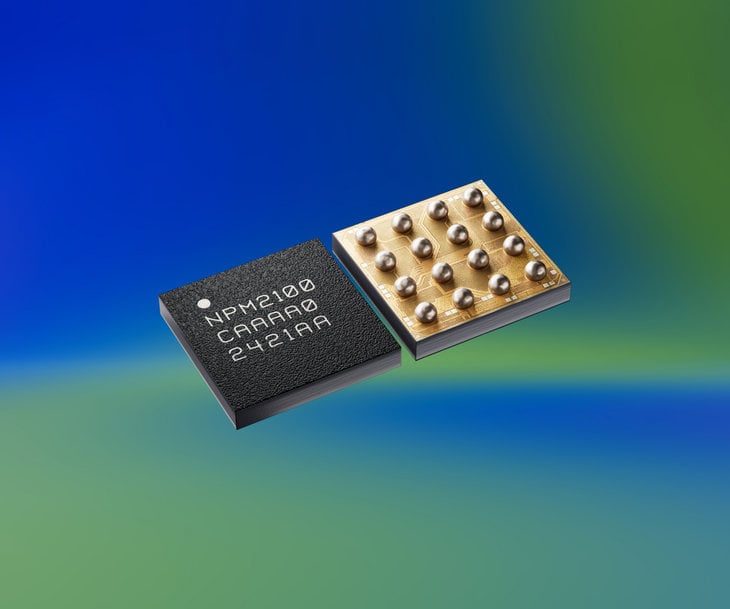 Nordic Semiconductor’s nPM2100 Power Management IC extends battery life of primary cell-powered Bluetooth Low Energy products