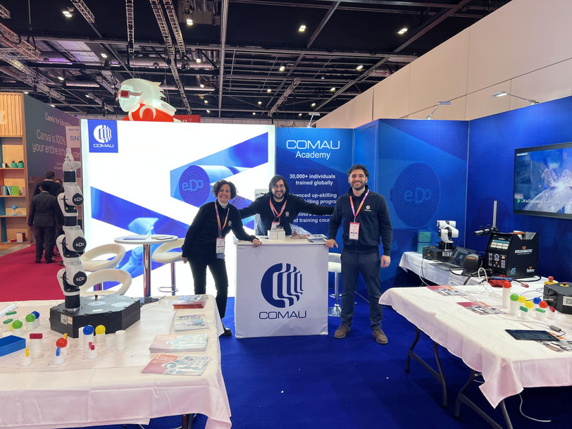 Comau Academy's Innovative Educational Projects at Bett UK to Inspire Students with Robotics and AI 