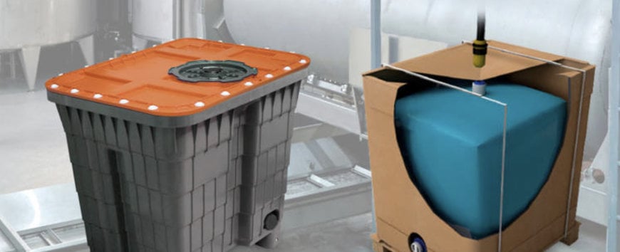 DS Smith: Solutions industrielles pour le transport de vin et d'huile d'olive en vrac