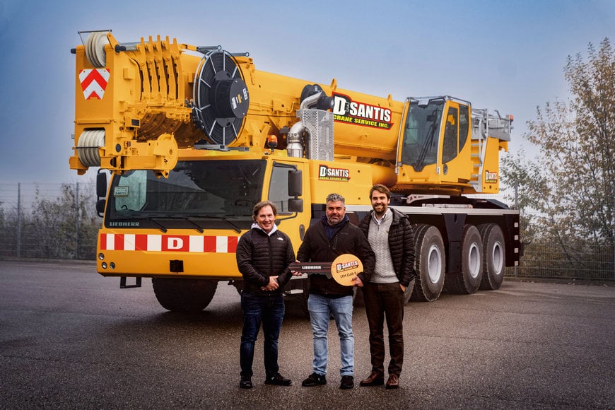 Canadian crane service provider expands its fleet – new LTM 1160-5.2 for DeSantis