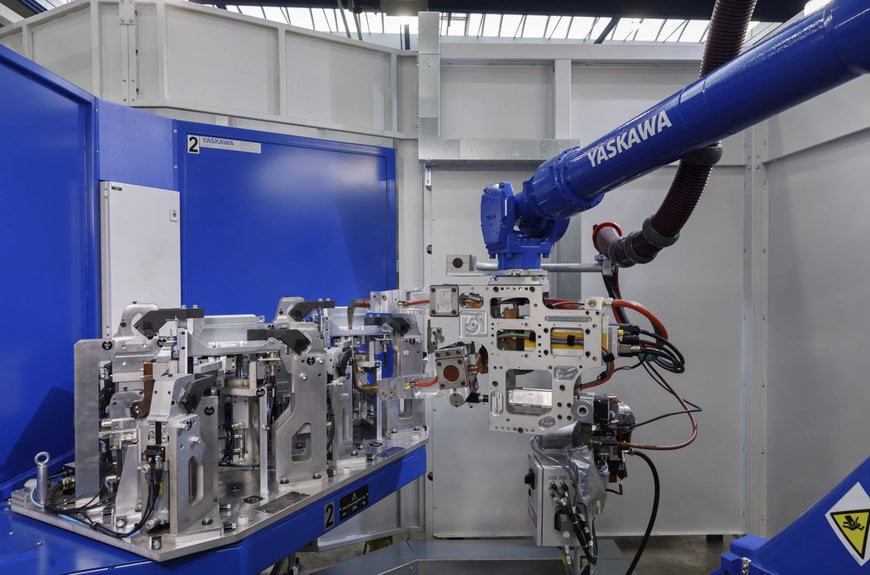 Yaskawa robot cell convinces in high-volume production