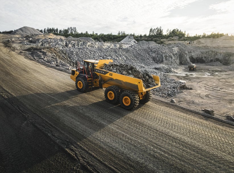 Introducing the all-new Volvo A50 articulated hauler