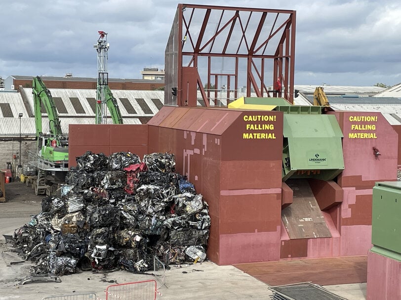 World's first sustainable metal recycling plant 