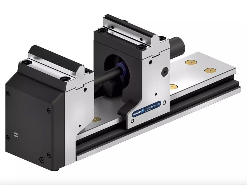 SCHUNK presents electrically driven 5-axis clamping system KSX-E