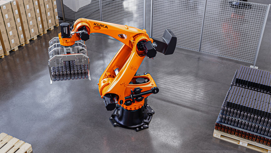 Flexible Kraftpakete für alle Fälle: Die neuen Palettierroboter von KUKA