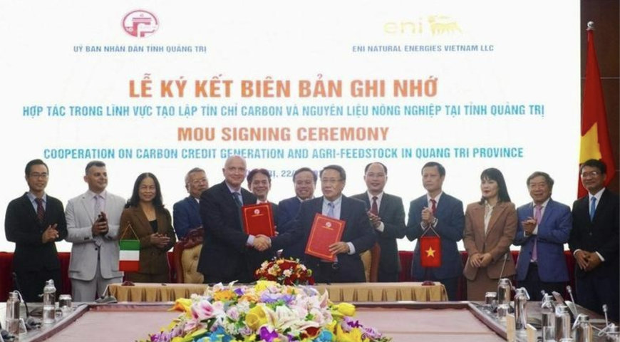 Central Vietnam province, Italy&rsquo;s ENI to collaborate in carbon credit generation, reports Farmlandgrab