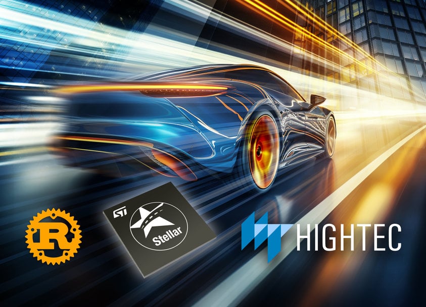 STMicroelectronics and HighTec EDV-Systeme collaborate for safer software-defined vehicles