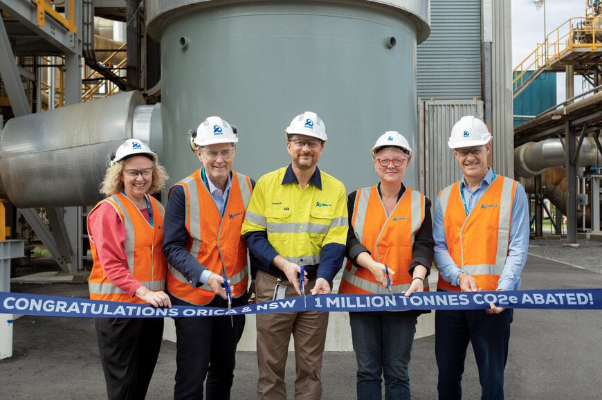 Orica eliminates one million tonnes carbon dioxide from Kooragang Island site 
