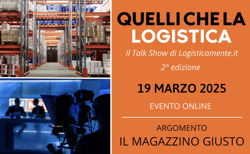 Il magazzino giusto: protagonista del talk show di Logisticamente