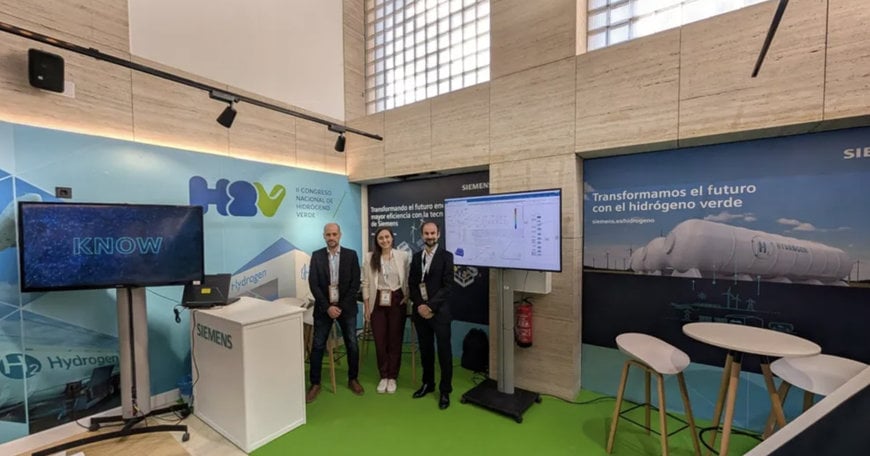 Siemens muestra en el Congreso Nacional H2V su porfolio digital para la industria del hidrógeno