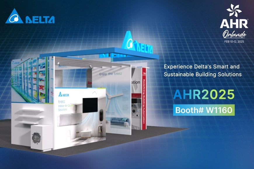 Delta’s Unified Platform of Solutions for Smart and Sustainable Buildings Featured at AHR Expo 2025 