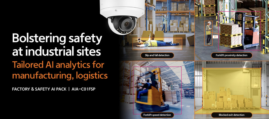 Elevating safety standards with Hanwha Vision&rsquo;s Factory & Safety AI Pack