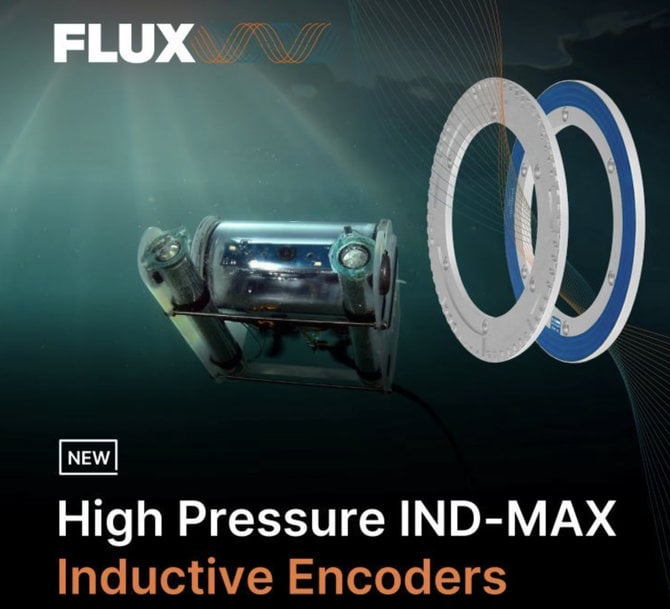 FLUX Introduces High-Pressure IND-MAX Encoder for Extreme Environments