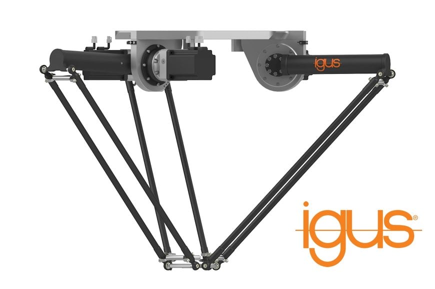 igus Introduces Advanced 4-Axis Delta Robot for High-Speed Pick & Place Applications 