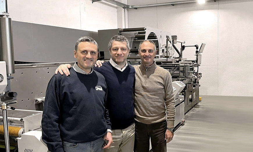 Autoadesivi Cipriani renueva su asociación con BOBST con la impresora flexográfica MASTER M5
