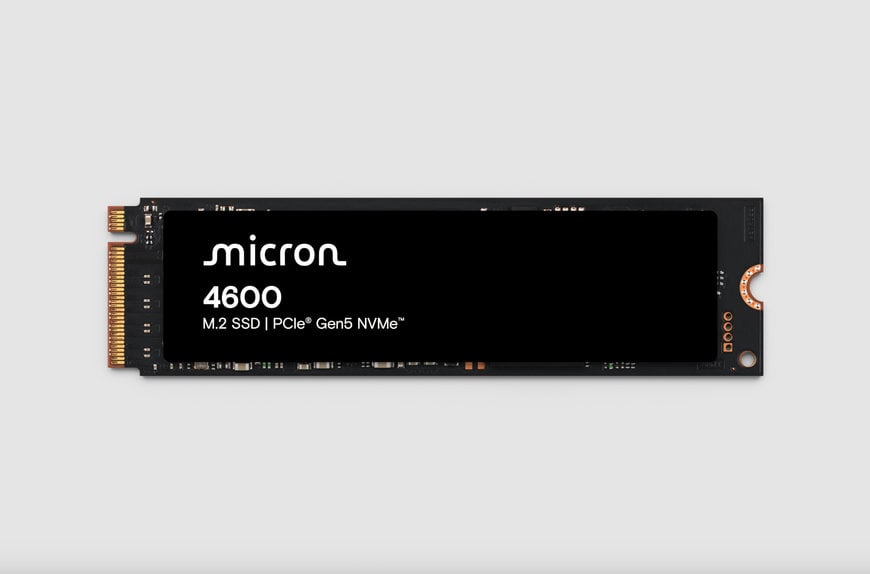 Micron redefines performance with new 4600 PCIe Gen5 NVMe SSD