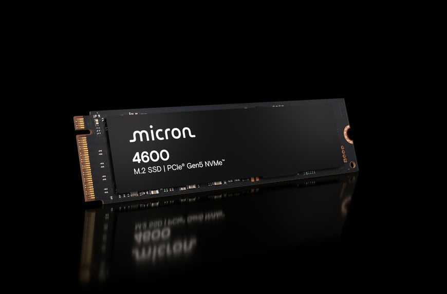 Micron redefines performance with new 4600 PCIe Gen5 NVMe SSD