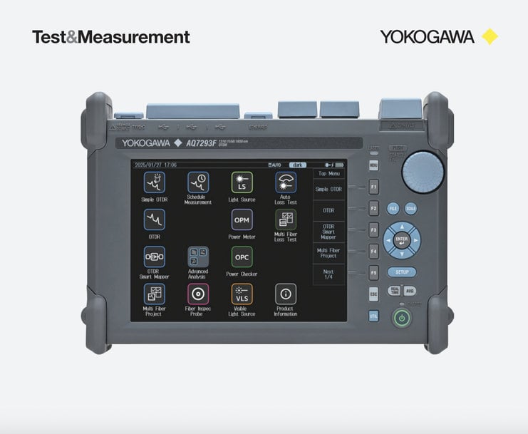 Yokogawa launches AQ7290 OTDR for optical network testing