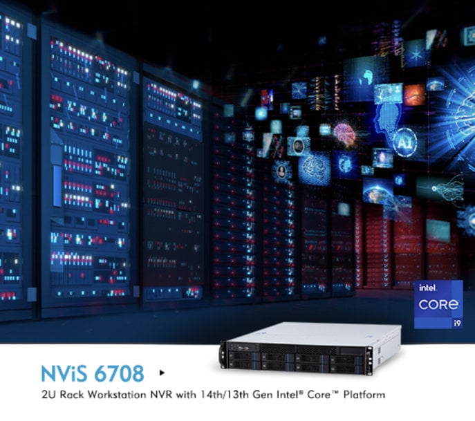 NViS 6708 NVR Workstation delivers speed, onboard RAID, and performance